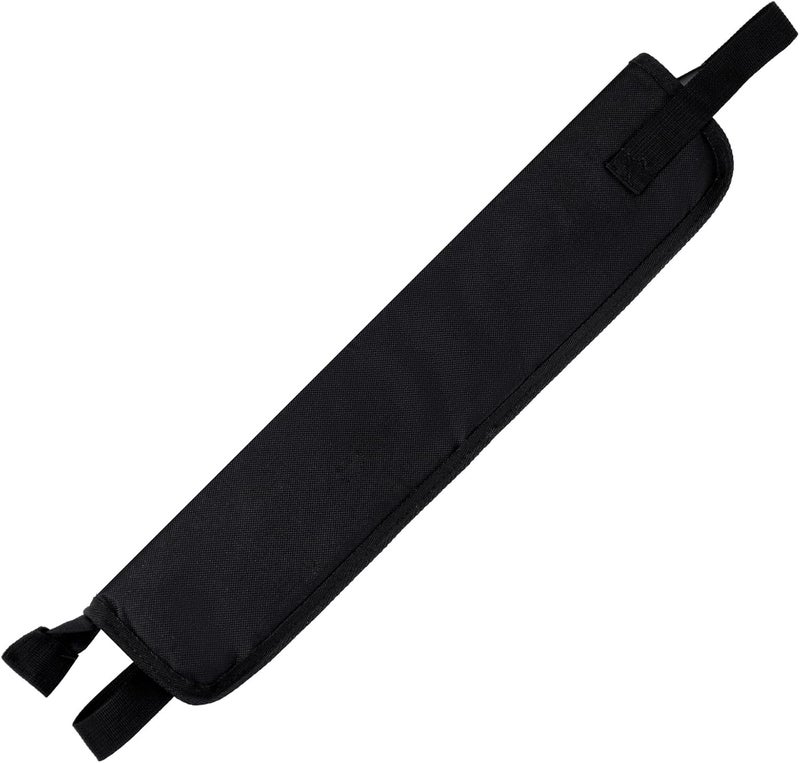 Yolyoo Portable Drumstick Bag Hanging Percussion Storage Case with Handle Inner Hooks Secure Holder for Drum Set Mallets Sticks Essential Drum Accessory (Black) - Image 2